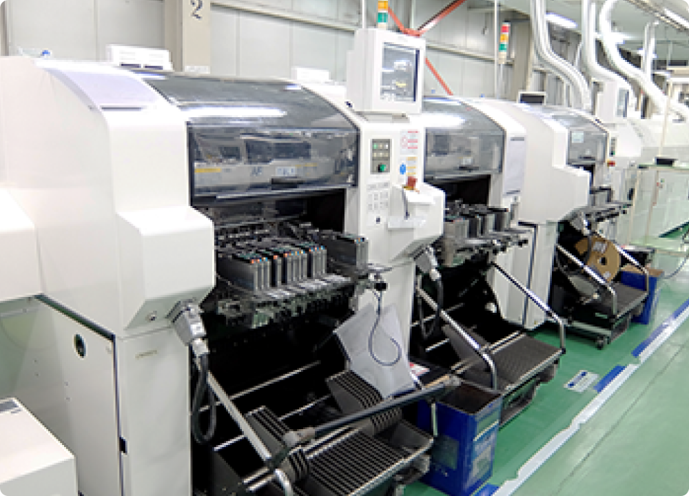 マランツエレクトロニクス生産設備・品質体制