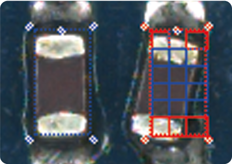 外観検査装置 対応ケース 部品有無・ズレ 