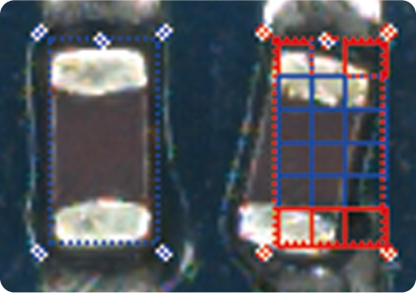 外観検査装置 対応ケース 部品有無・ズレ