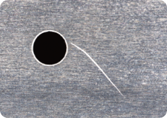 外観検査装置 キズ検査例 白色照明