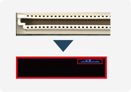  外観検査装置 対応ケース 禁止エリア飛散