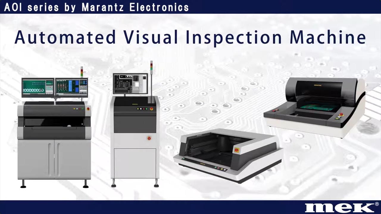 外観検査装置（AOI）動画（英語版）