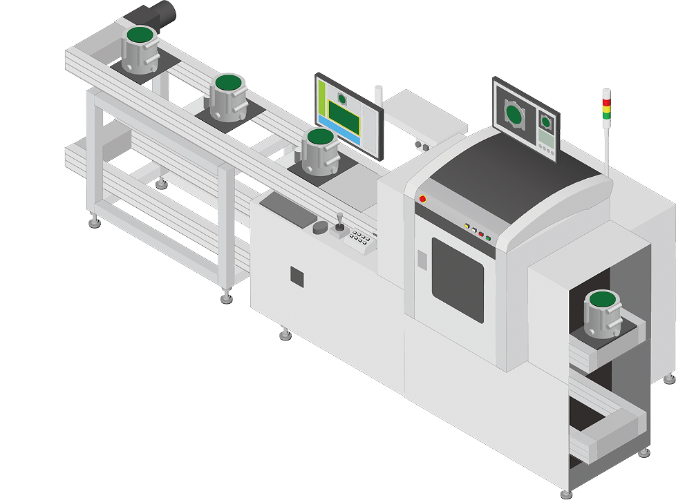 DIPはんだ検査専用機1