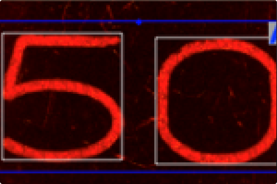 OCR文字自動読み取り検査