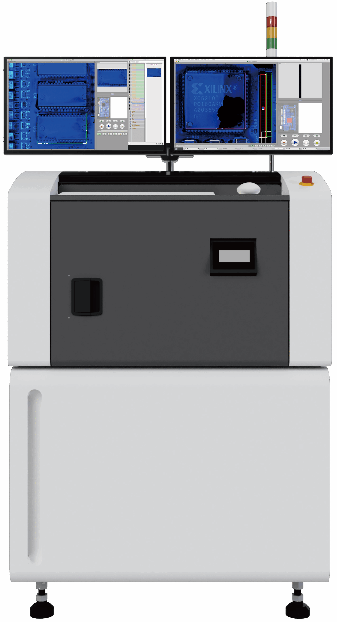 UVコーティング剤自動検査装置 UVシリーズ